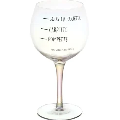 La Chaise Longue Boissons & Cocktails-VERRE GRADUE IRIDESCENT