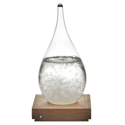 La Chaise Longue Déco-VERRE TEMPETE GOUTTE LED